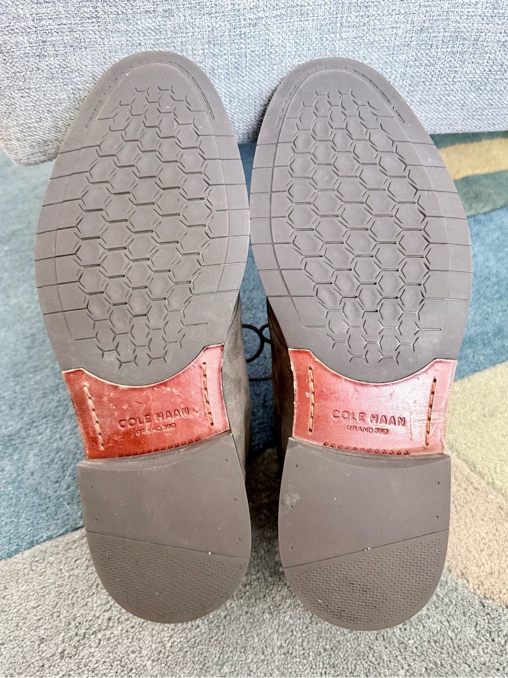 Men's Cole Haan Judson Grand Suede Chukka Boots - Classic Lace-Up - Size 9.5M - Picture 9 of 9